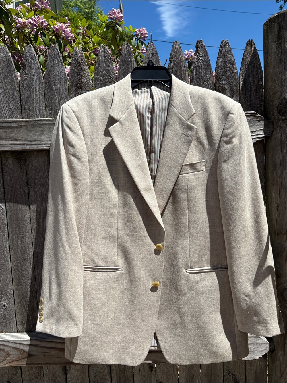 Ralph Lauren 40R light tan blazer!
